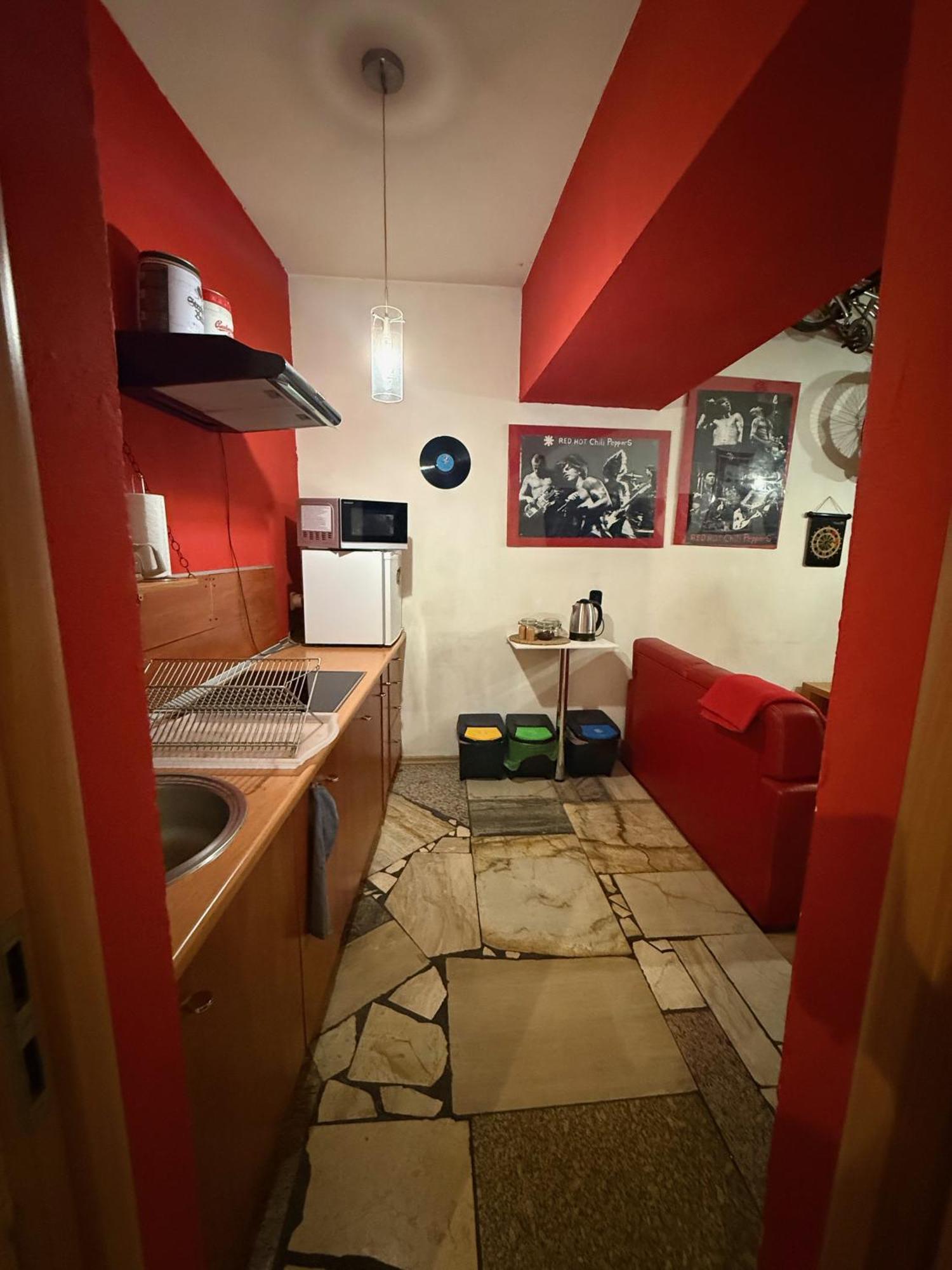 Apartamento studio red&white Łódź Exterior foto