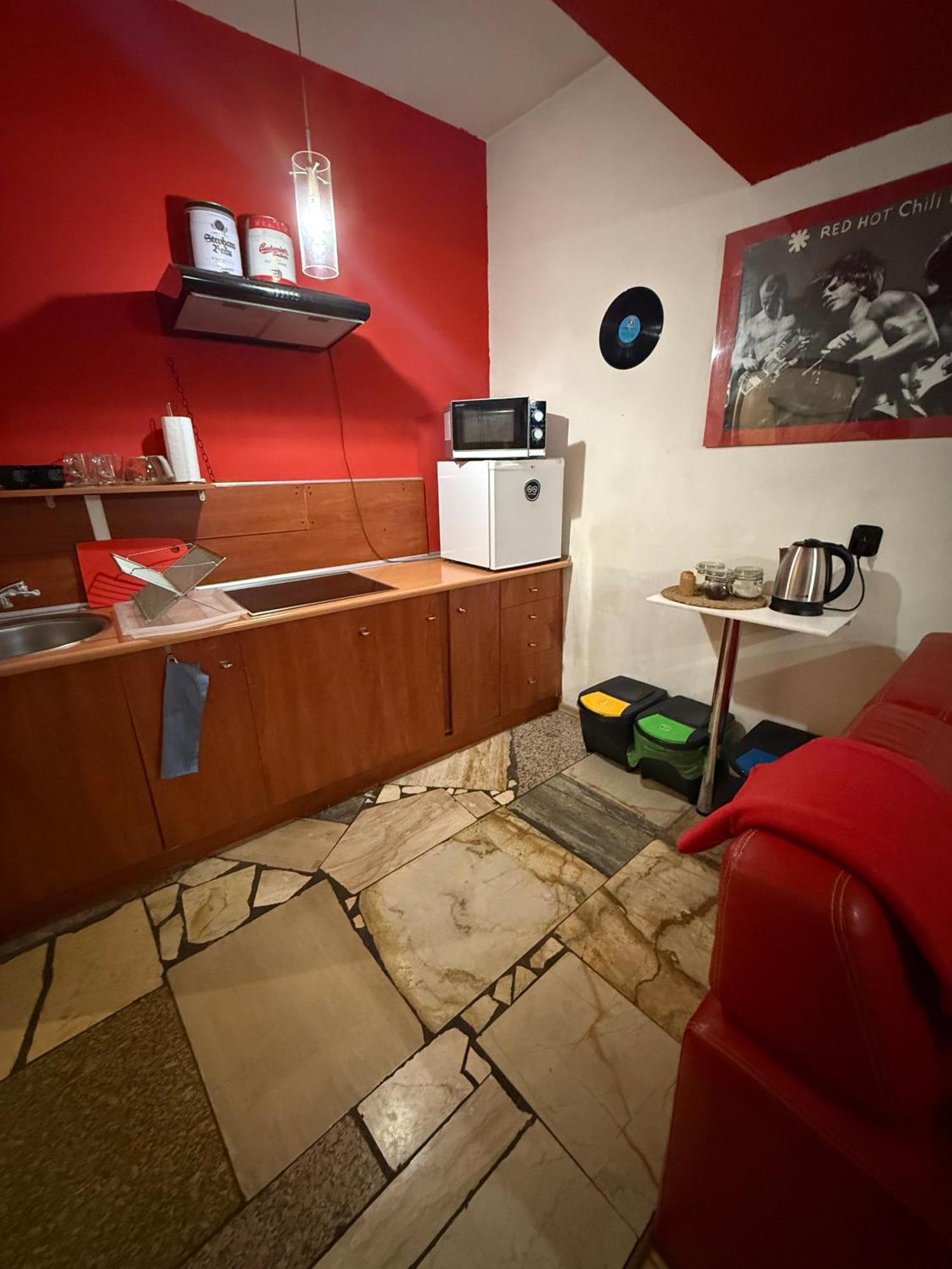 Apartamento studio red&white Łódź Exterior foto
